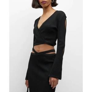 NEW PAOLA BERNARDI clara blouse in black